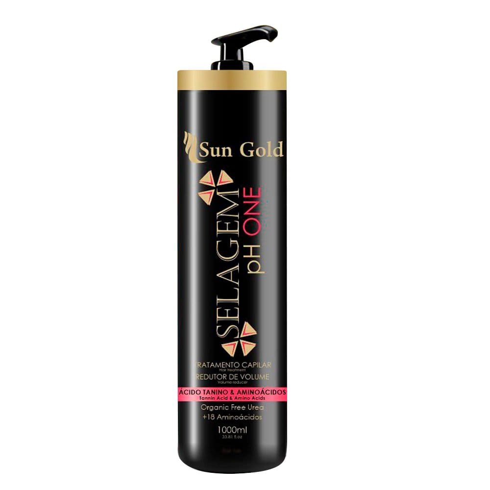 Sun Gold Cosmetics Ph One Tanino Smoothing Treatment 1 Liter - brazilmulticosmetics