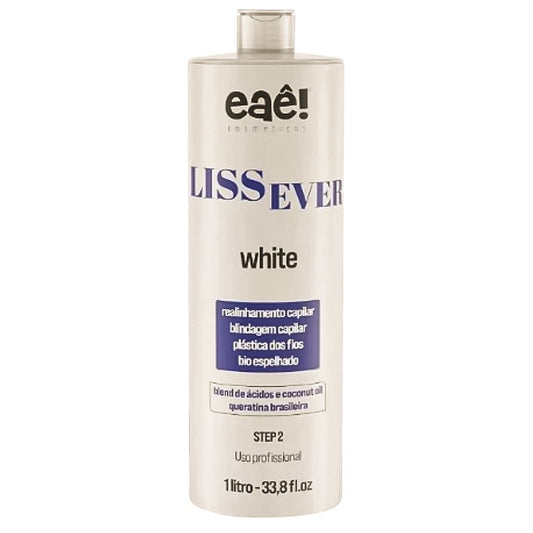EAÊ LissEver White Smoothing Treatment 1 Liter - brazilmulticosmetics