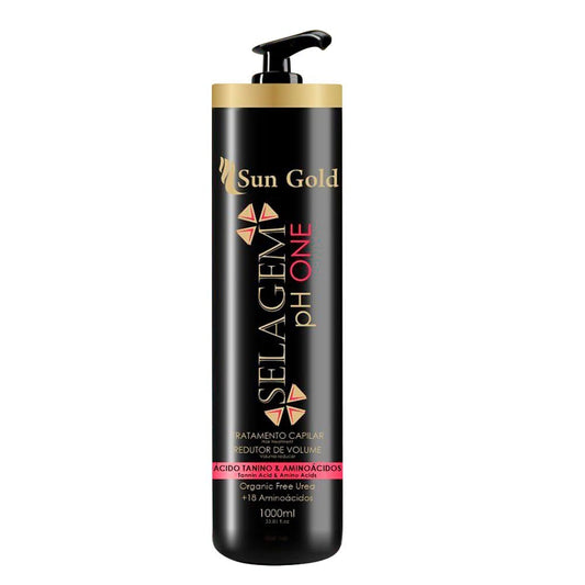 Sun Gold Cosmetics Ph One Tanino Smoothing Treatment 1 Liter - brazilmulticosmetics