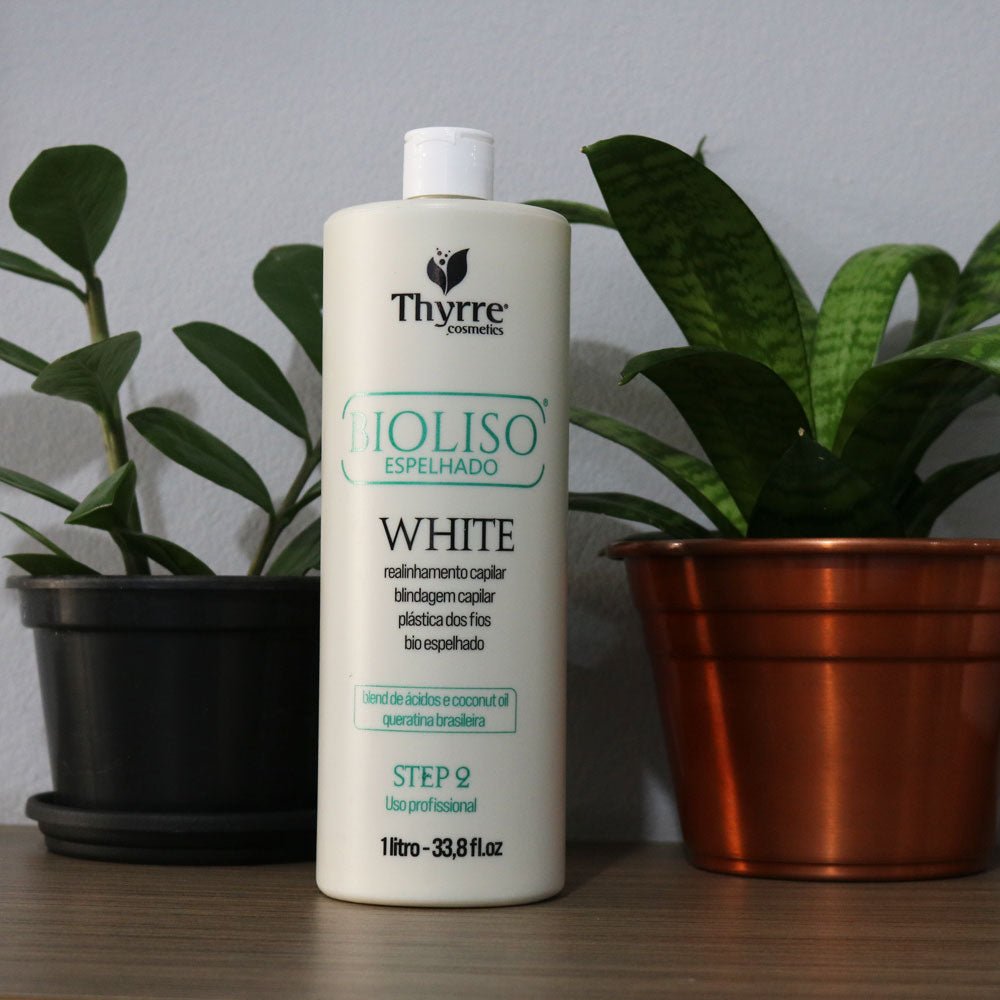 Thyrre Bio-Smooth Mirror White Smoothing Treatment 1 Liter - brazilmulticosmetics